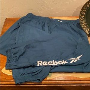 Vintage large logo Reebok jogging pants